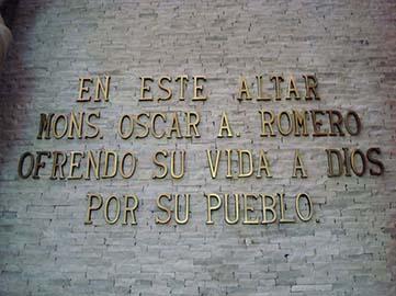 Words written by Romero